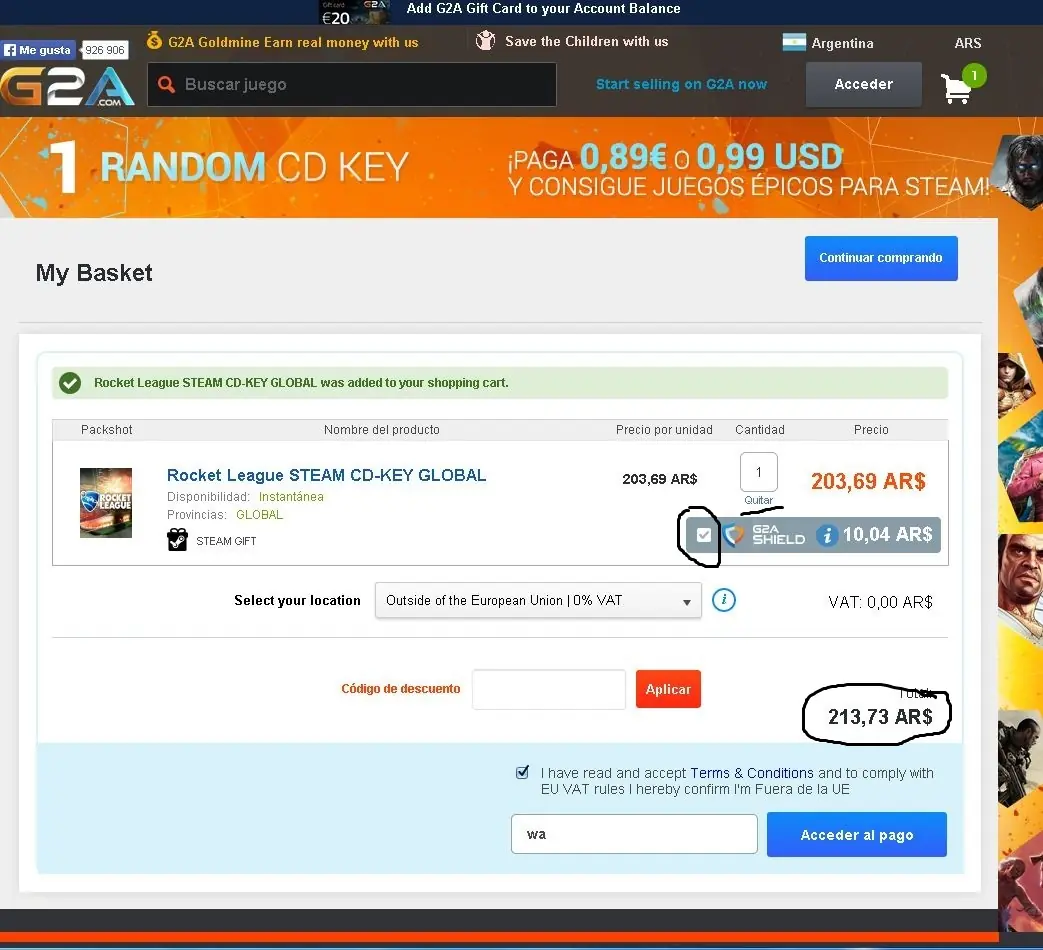g2a argentina