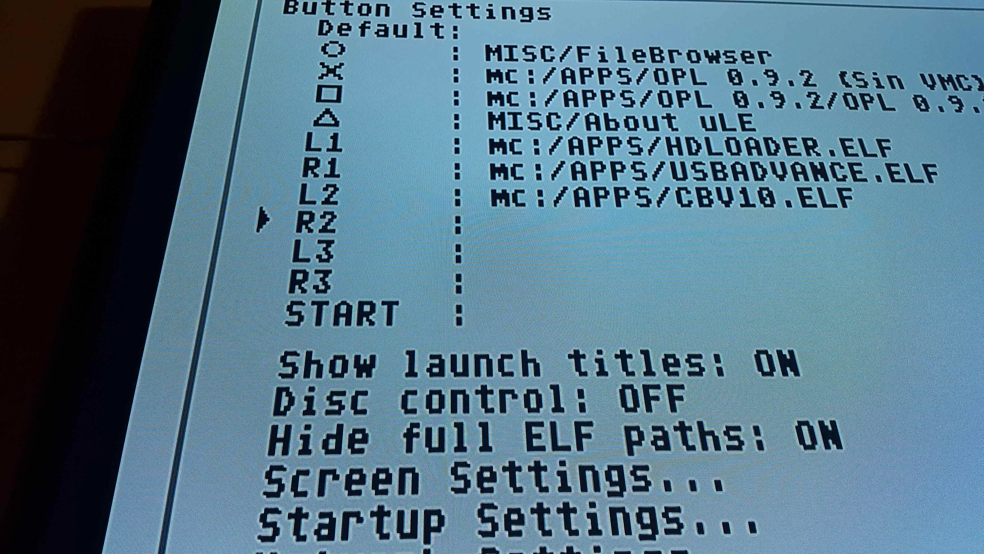 ps2 chip matrix