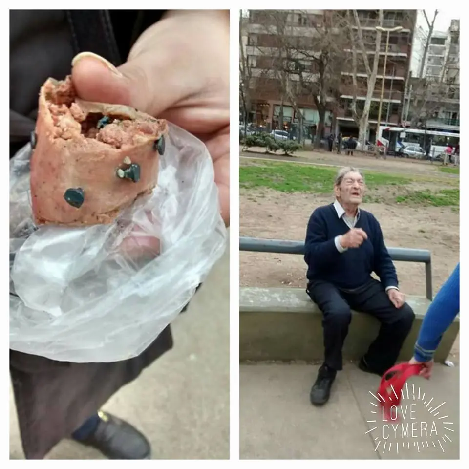 Viejo mata perros en Plaza Almagro