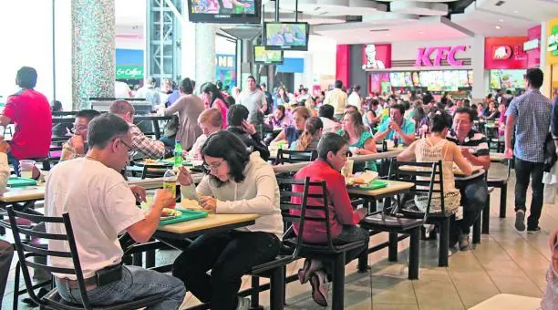 patio de comida