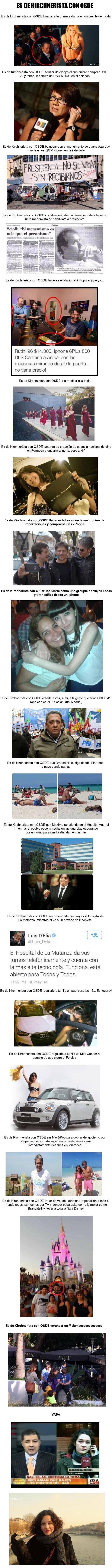 Es de Kirchnerista con OSDE parte 2