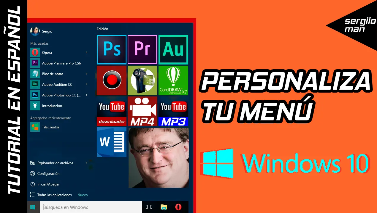 Tiles Personalizadas para Windows 10