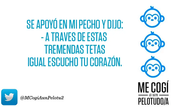 me cogi a una pelotuda