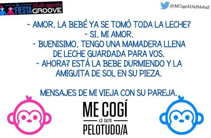 me cogi a una pelotuda