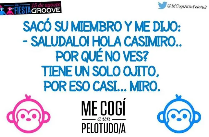 Me Fifé a un Pelotudo/a