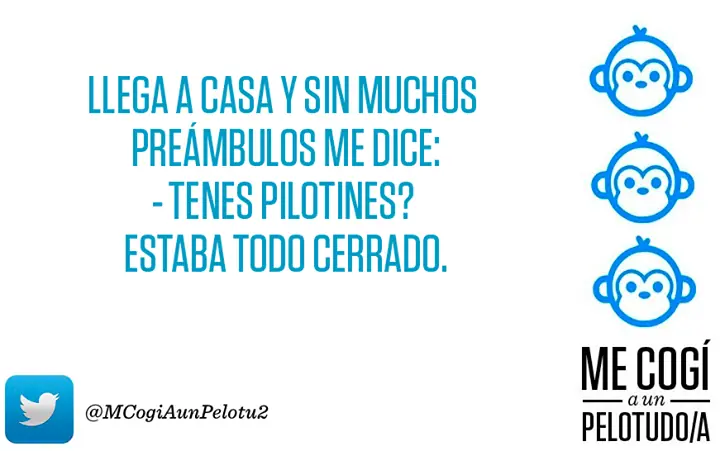 Me Fifé a un Pelotudo/a