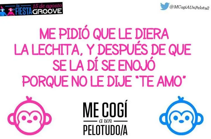 me cogi a una pelotuda