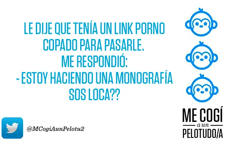 me cogi a una pelotuda