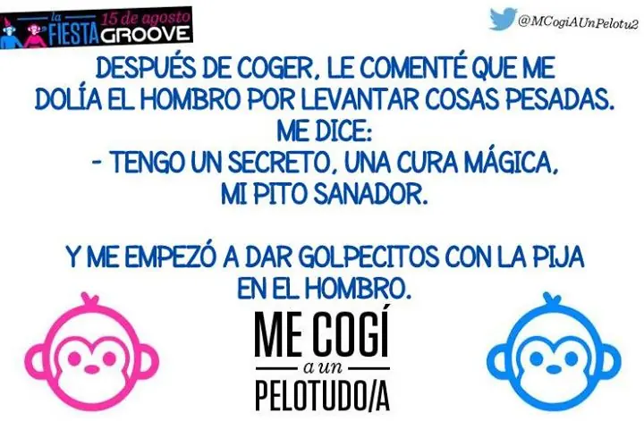 me cogi a una pelotuda