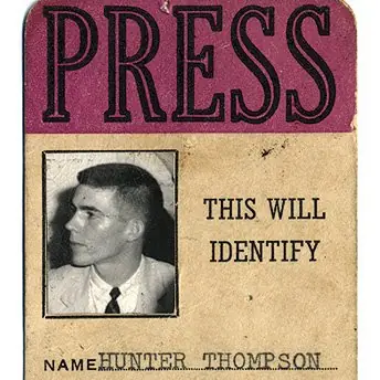 Hunter S. Thompson y el periodismo Gonzo