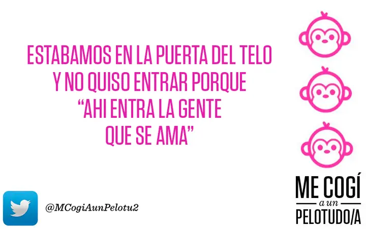 me cogi a una pelotuda