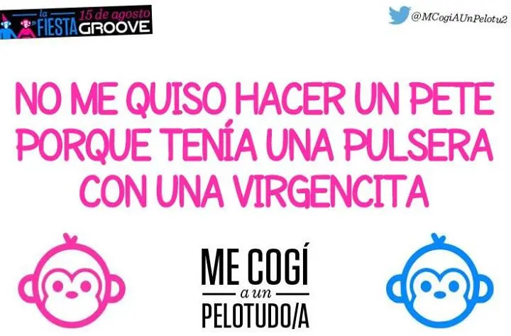 me cogi a una pelotuda