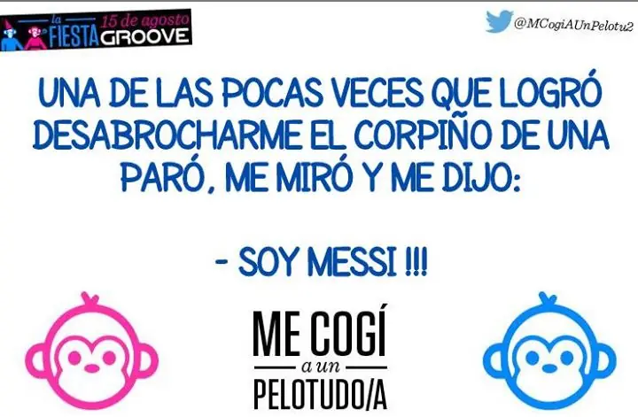 me cogi a una pelotuda