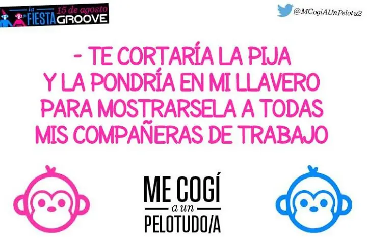 me cogi a una pelotuda