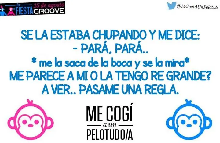 Me Fifé a un Pelotudo/a