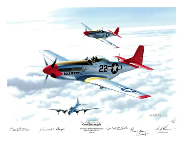 Los Red Tails,  pilotos de color en la 2 guerra mundial