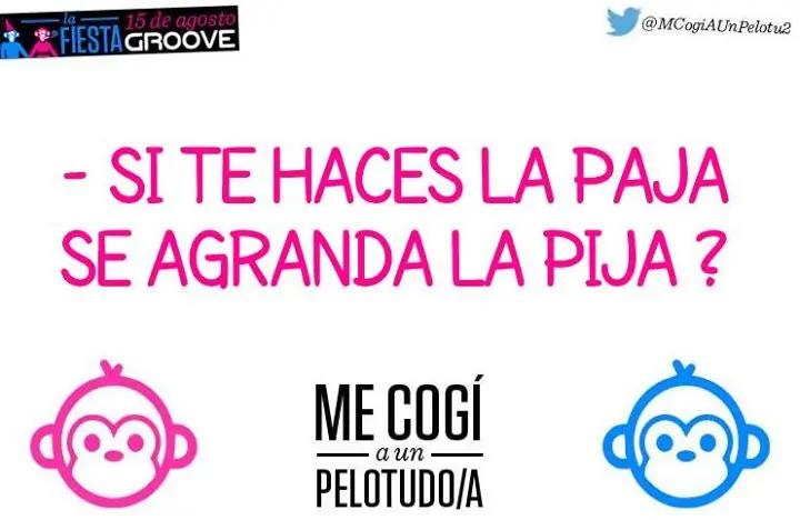 me cogi a una pelotuda
