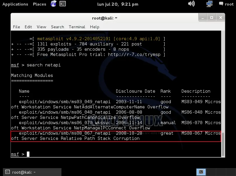 metasploit