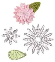 Flores de ganchillo