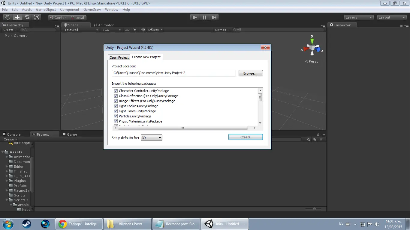Create un juego de buscar objetos en unity 3d