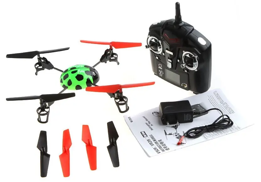 Review De 4CH 2.4GHz Mini 3D Quadcopter con Transmisor