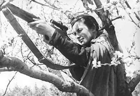 La francotiradora que mató más de 300 nazis