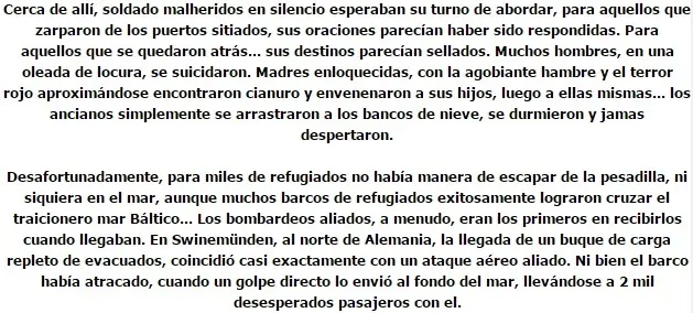 Hellstorm. El verdadero genocidio de la Alemania (mega post)