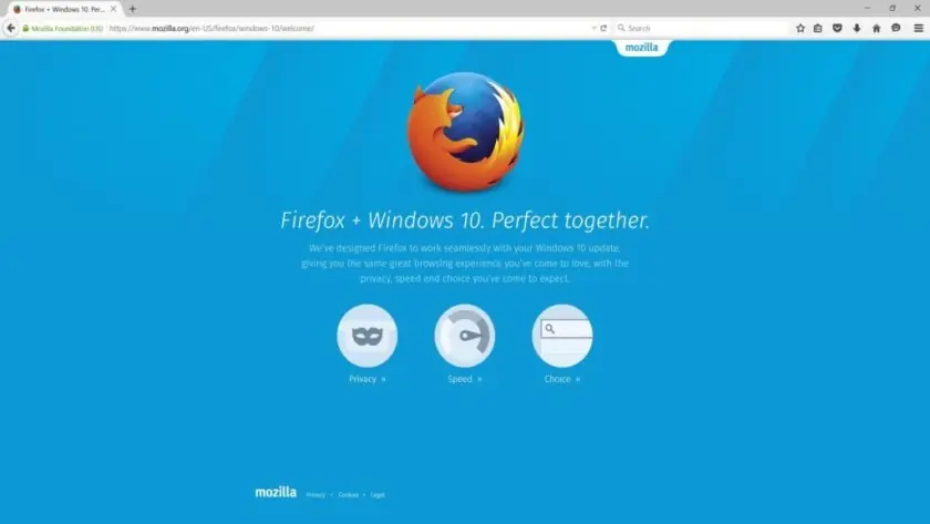Firefox 40 secuestró a Cortana de Windows 10