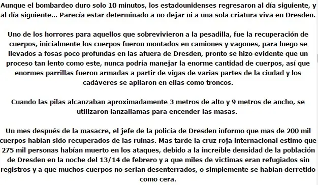Hellstorm. El verdadero genocidio de la Alemania (mega post)