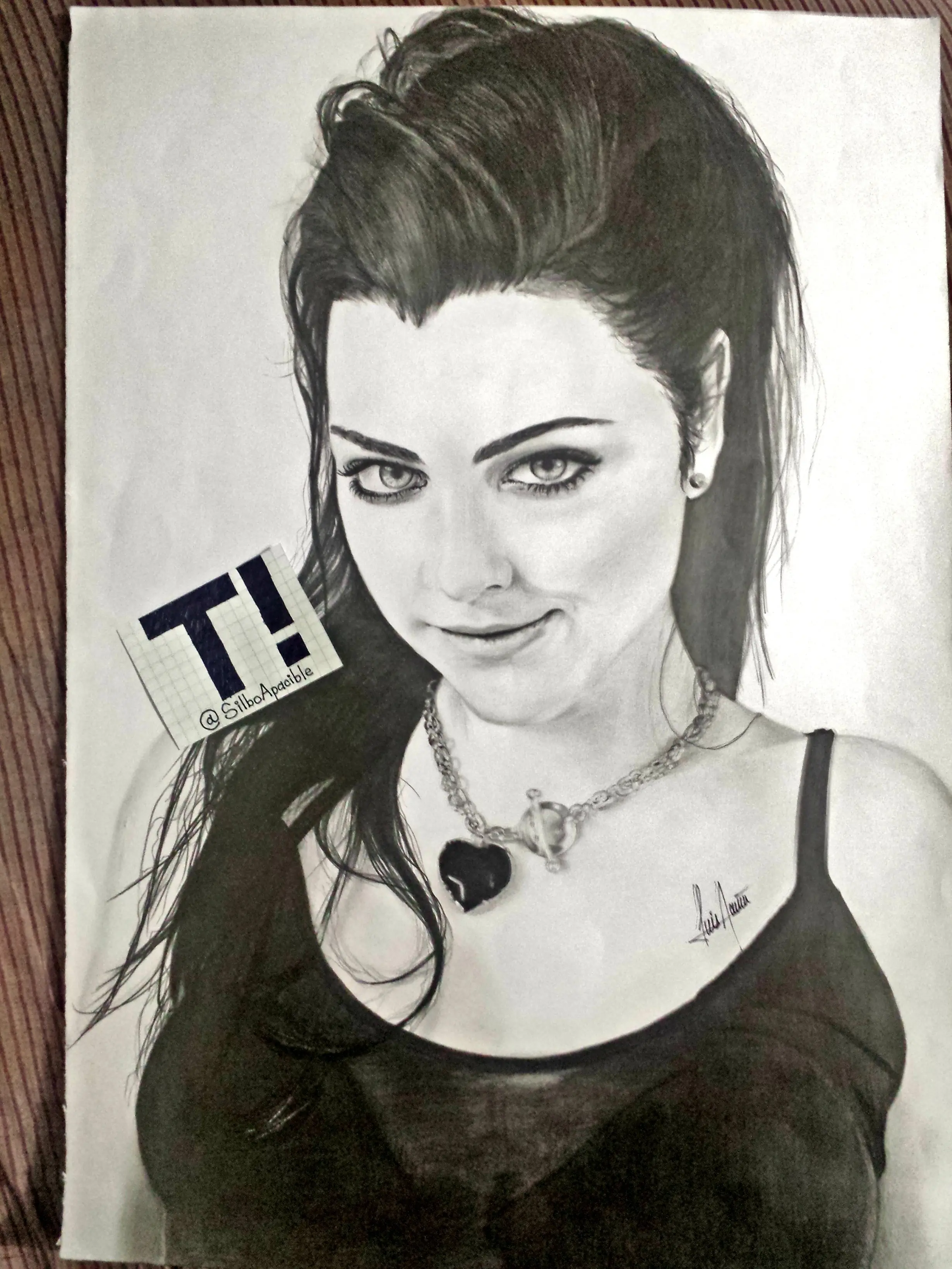 Dibuje a Amy Lee y te lo muestro!!