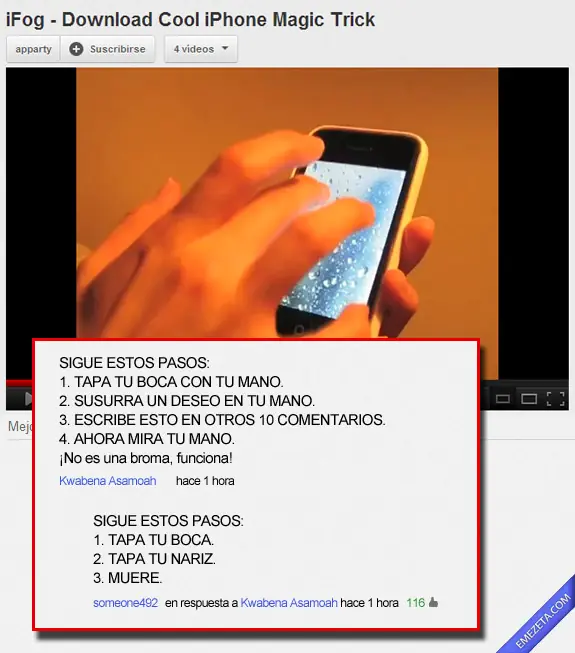 Los 25 mejores comentarios de Youtube - parte 2