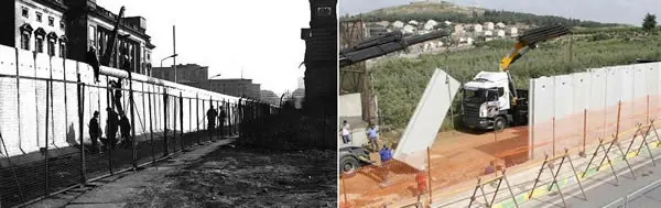 El muro de Berlín y el muro del Apartheid en Palestina