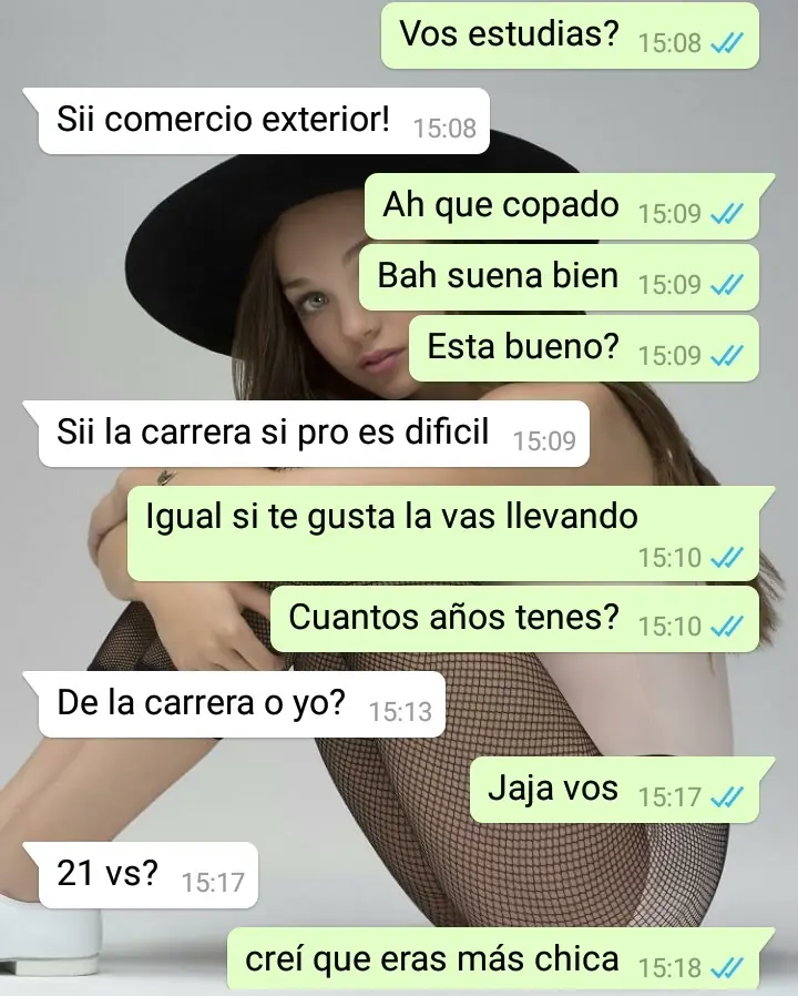 Tengo 19, soy virgen, una chica acepto salir conmigo
