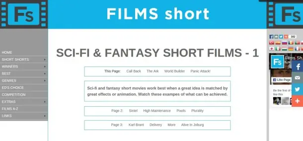 5 geniales sitios para ver cortometrajes de ciencia ficción