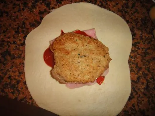 Milapizza a la napolitana con papas ricas! FotoReceta Propia