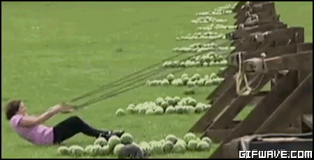 arroja la primera piedra con el tirachinas de jesucristo