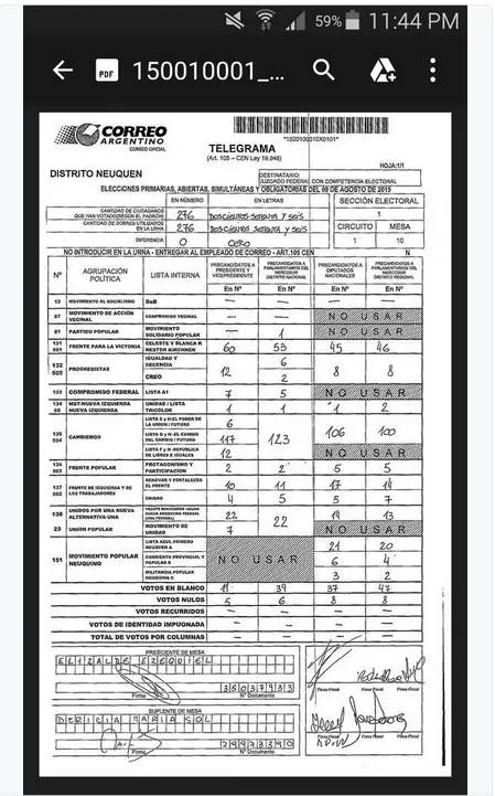 robo de boletas electorales