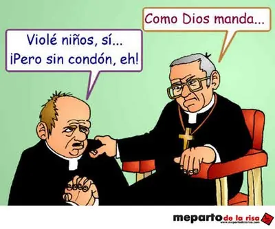 En el nombre del padre, del hijo y del encubrimiento !