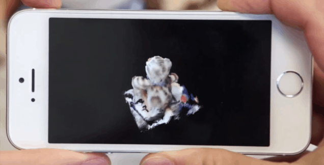 Aplicación para convertir un smartphone en escáner 3D