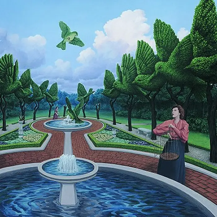 La galeria de arte de rob Gonsalves.