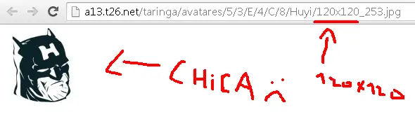 Como descargar un avatar en grande. Con huyi, por JusesCrust