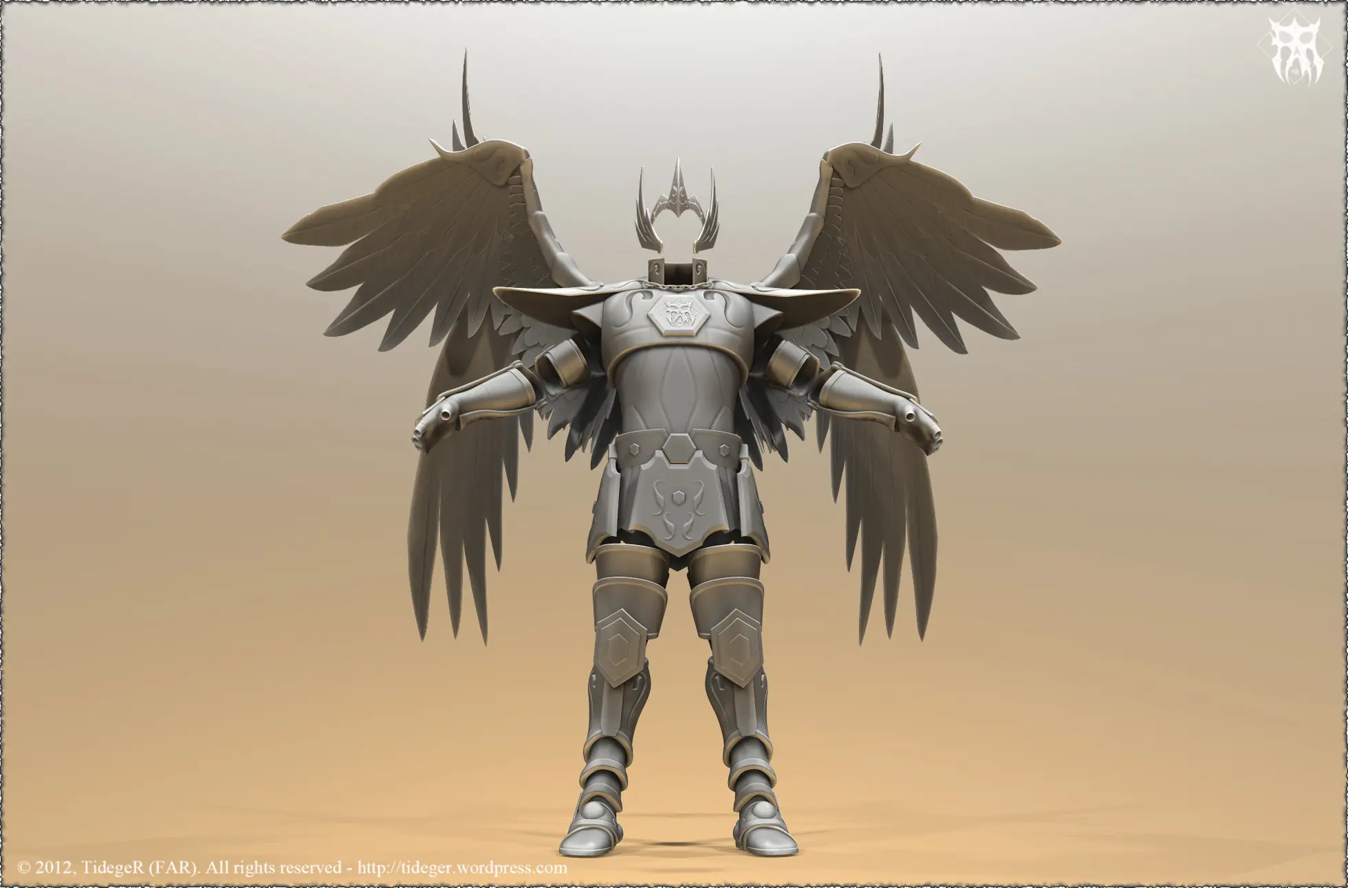 Armadura Divina de Sagitario 3D - By TidegeR