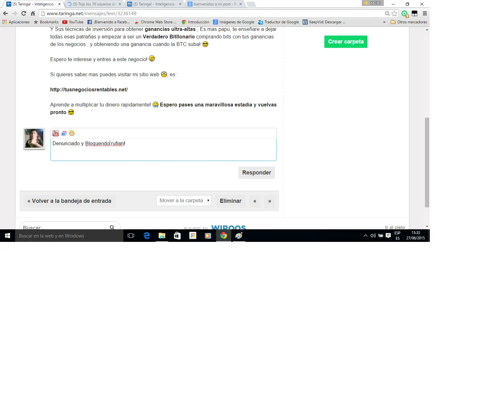 denunciado