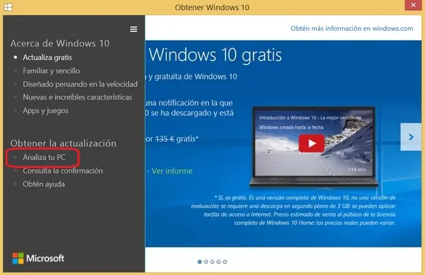 requisitos w10