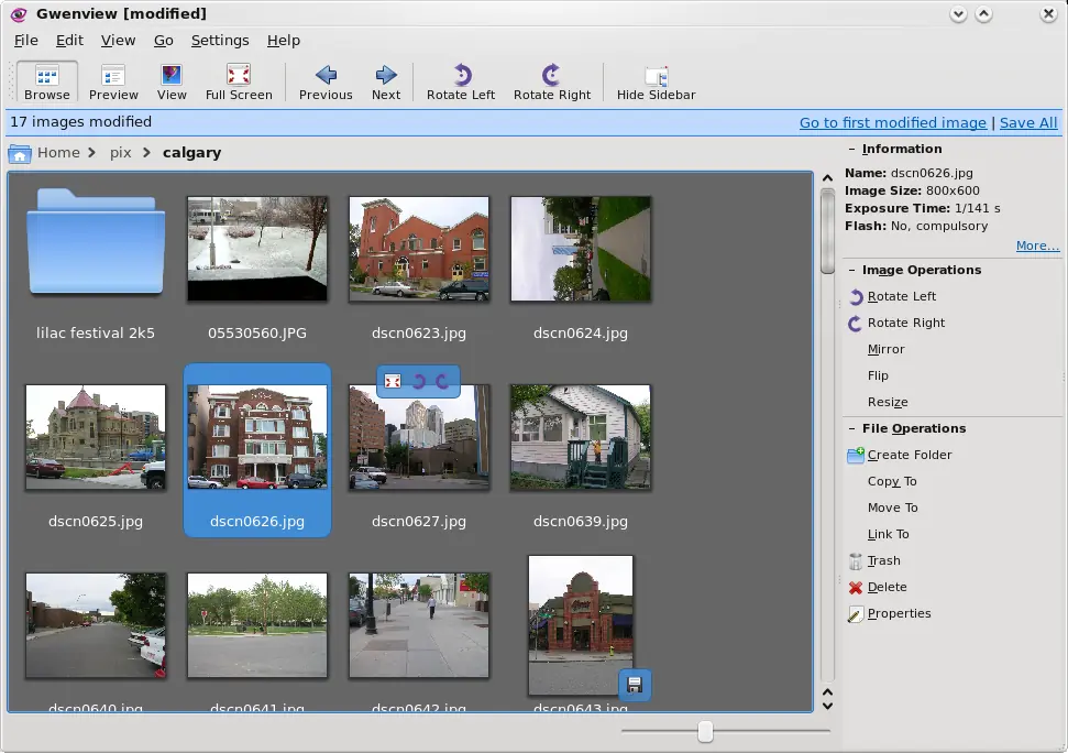 Visores y editores de imagenes Gnu/Linux