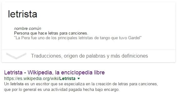 Mi papá es Letrista y te lo muestro