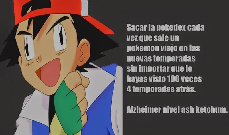 Porque carajo Ash nunca creece?