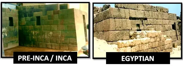 Las conexiones sorprendentes entre los Incas y los Egipcios.