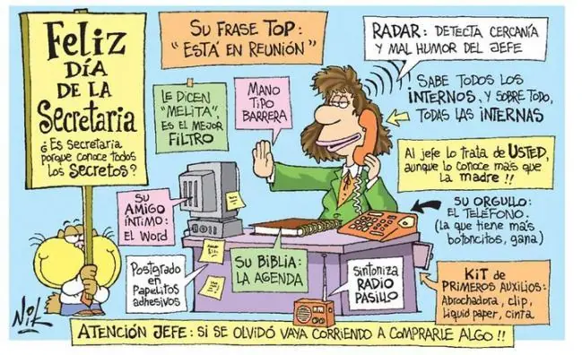 Hoy es el Día de la Secretaria y no me regalaron nada