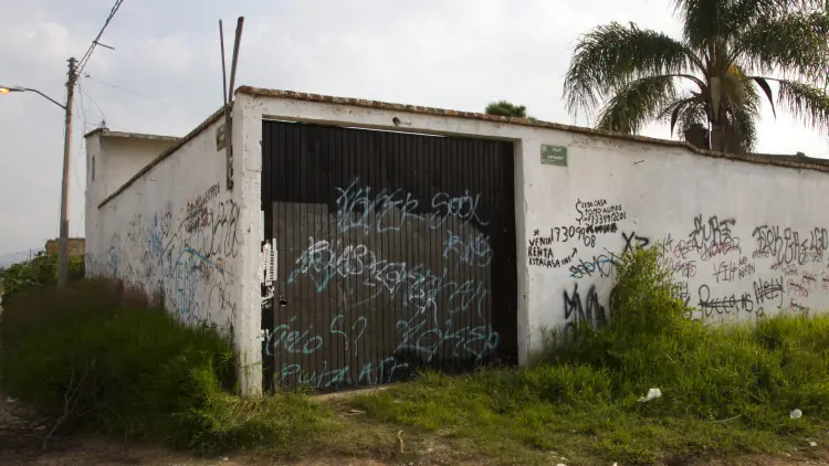 México: casa en donde disolvían en acido los narcos